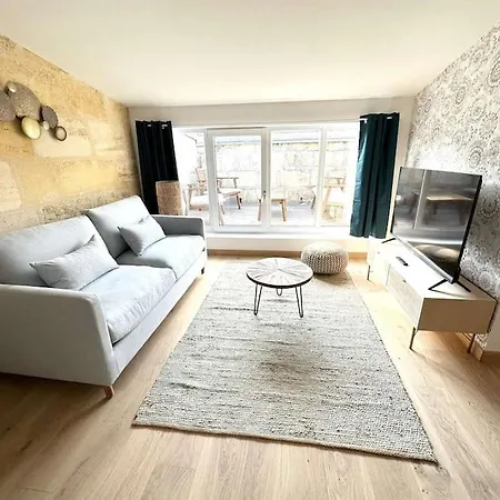 5- Hypercentre - 4pers - Clim - Terrasse - Netflix Lägenhet *